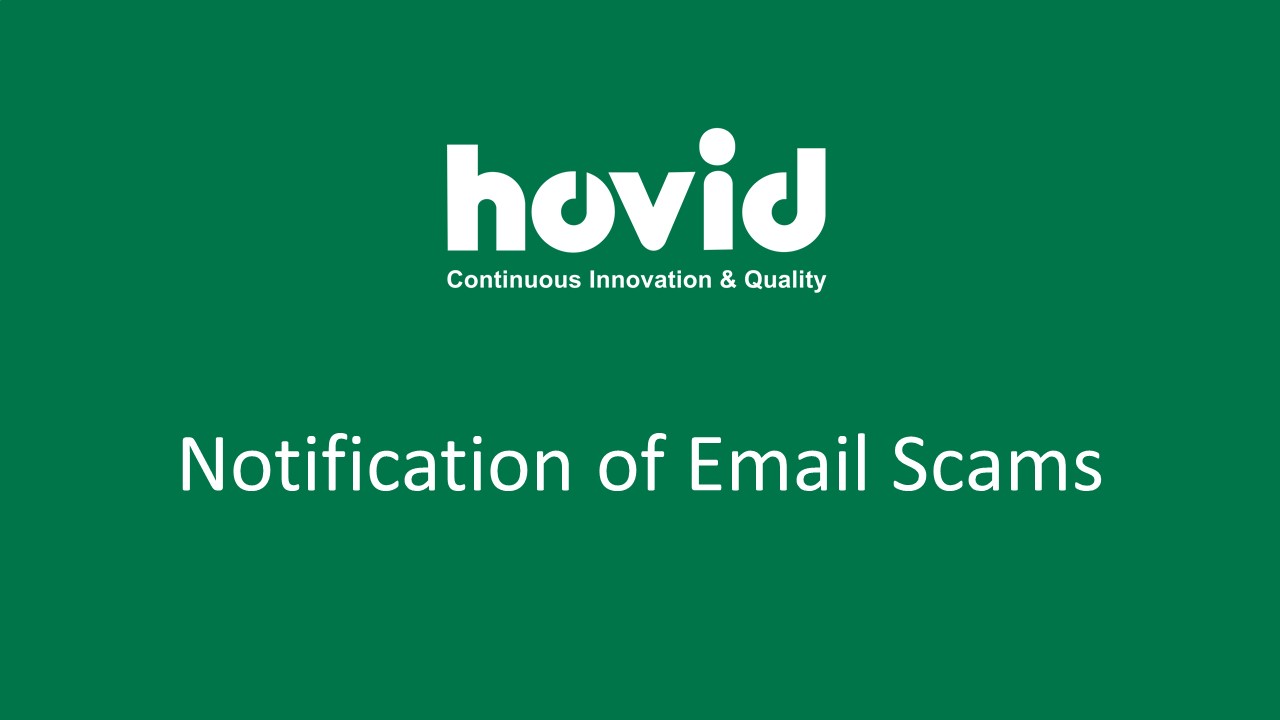 Hovid Continuous Innovation Quality
