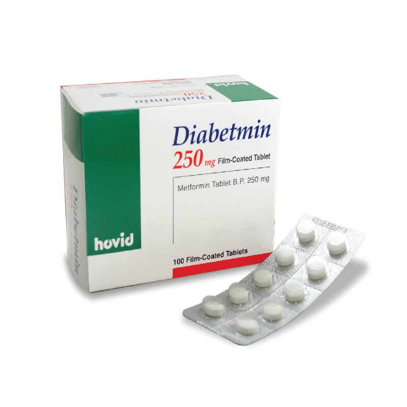 Diabetmin 250mg Tablet (f,c)