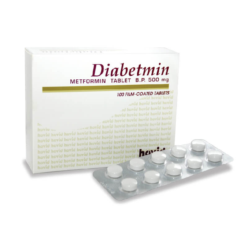 Diabetmin 500mg Tablet (f,c)