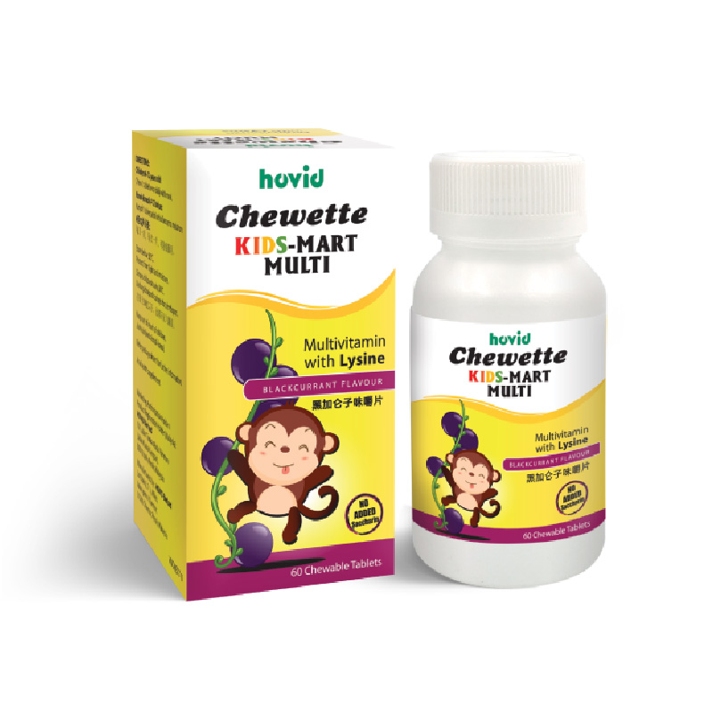 Hovid CHewette Kids-mart Multi Chewable Tablet