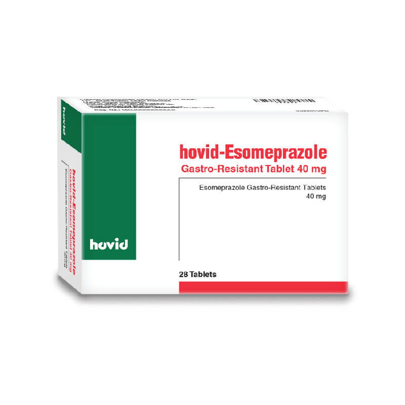 Hovid Esomeprazole Gastro-Resistant Tablet 40mg