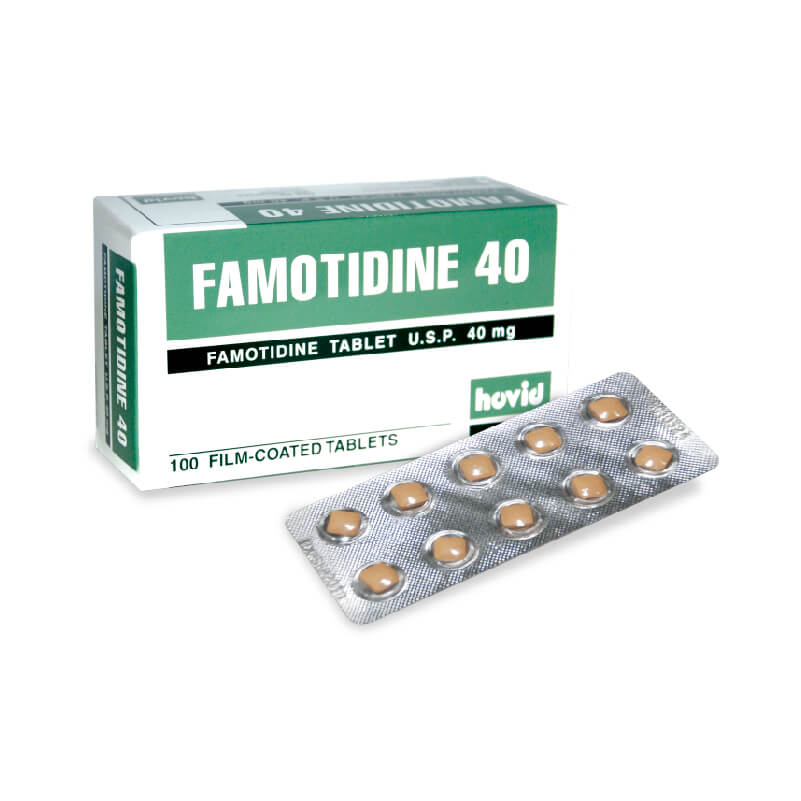 Hovid Famotidine 40mg Tablet (f,c)