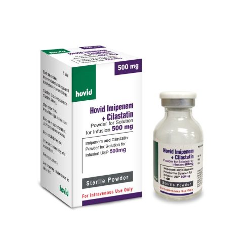 Hovid lmipenem + Cilastatin Powder for Solution for Infusion 500mg | Hovid